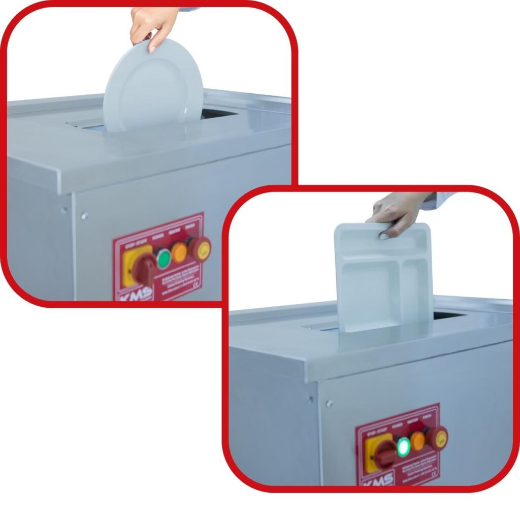 KMS TBS-1000 Tray & Plate Pre-Washing Machine - Görsel 2